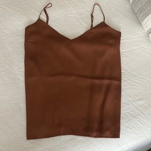 Express Satin V neck cami